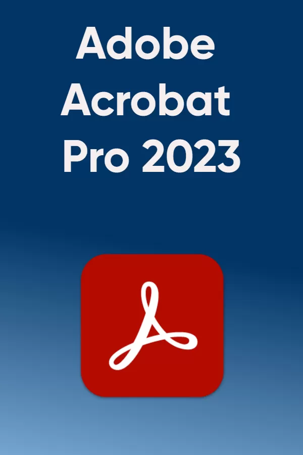 Adobe Acrobat Pro 2023